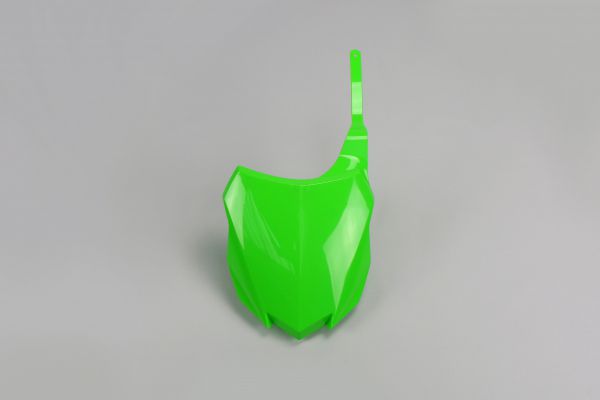 UFO Starttafel vorne für KAWASAKI KXF 250 2013-2016 / 450 2013-2015, grün