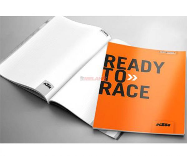KTM Notizblock DIN A4, orange