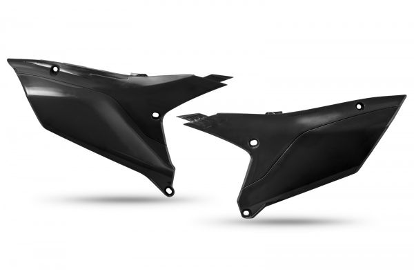 UFO Seitenteile (Paar) für YAMAHA YZF 250 2024- / 450 2023-, schwarz