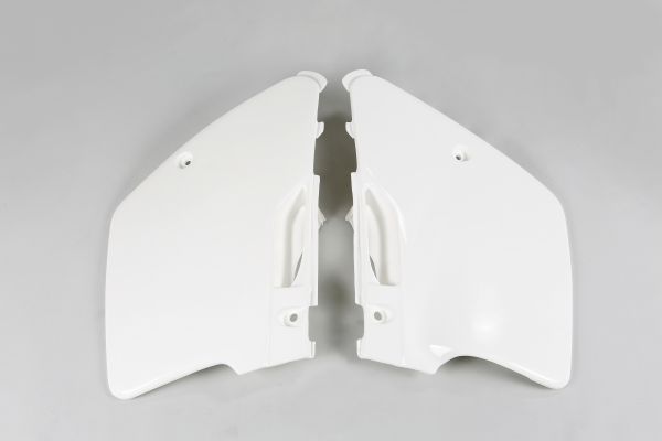 UFO Seitenteile (Paar) für KAWASAKI KX 125/250 1994-1998, weiß