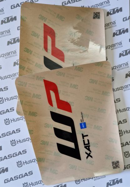 KTM Gabel-Aufkleber 65 SX 2020- WP XACT AER 35 (Paar) klar, 35mm