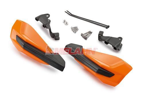 KTM Handprotektoren (Paar): MX IV ab 2014, Griffmontage, orange alt