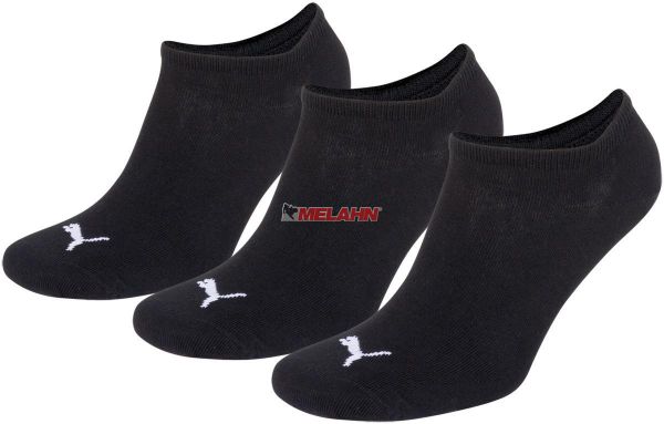 PUMA Socke (3er Pack): Unisex Invisible Sneakers, schwarz