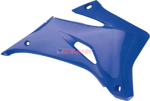 POLISPORT Spoiler (Paar) Kühlerverkleidung für YAMAHA YZ 125/250 15-, blau