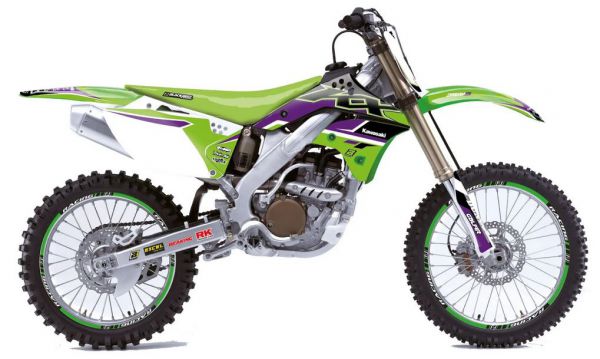 BLACKBIRD Dekor-Kit: Dream 5 für Kawasaki KXF 250 2006-2008