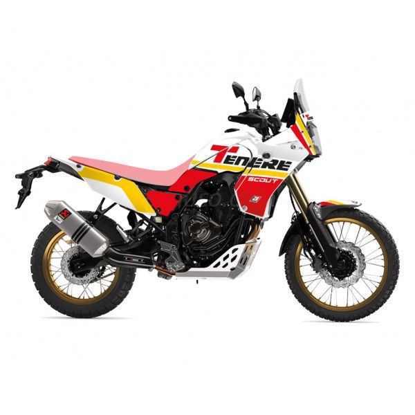BLACKBIRD Replica-Kit: Rally Ride White Line für YAMAHA Tenere 700 2020-2023