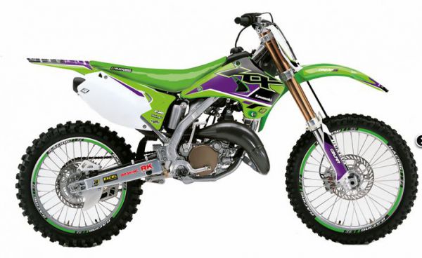 BLACKBIRD Dekor-Kit: Dream 5 für Kawasaki KX 125/250 2003-2008
