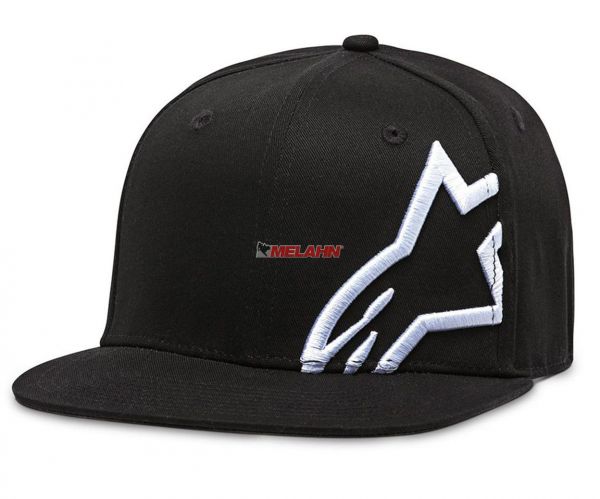 ALPINESTARS Snapback Cap: Corp, schwarz