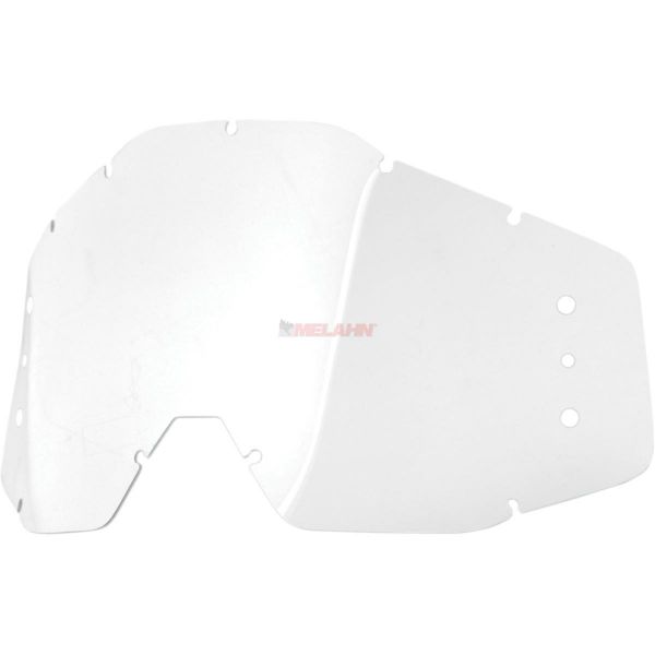 100% Ersatzglas Roll-Off, klar