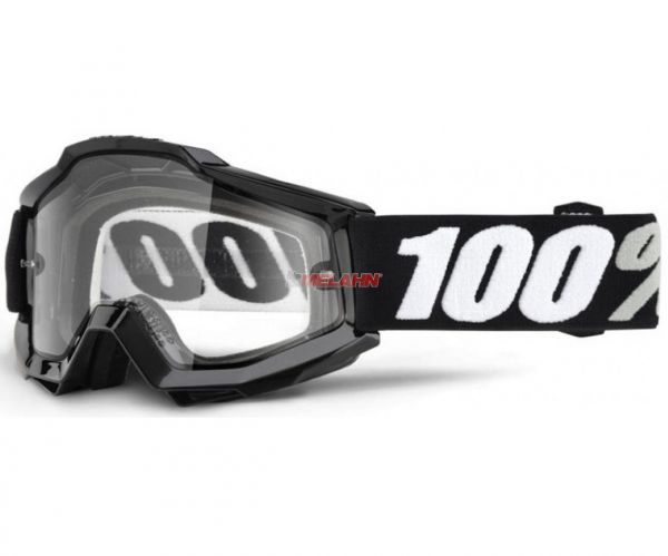 100% Brille: Accuri Tornado, schwarz