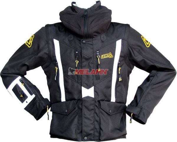 LEATT Jacke: GPX Adventure Enduro, schwarz