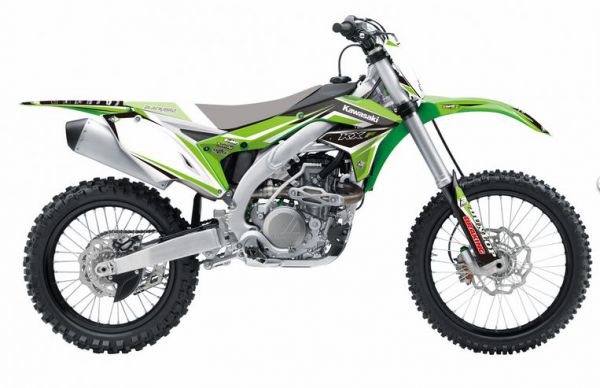 BLACKBIRD Dekor-Kit: Dream 4 für Kawasaki KXF 450 2016-2018