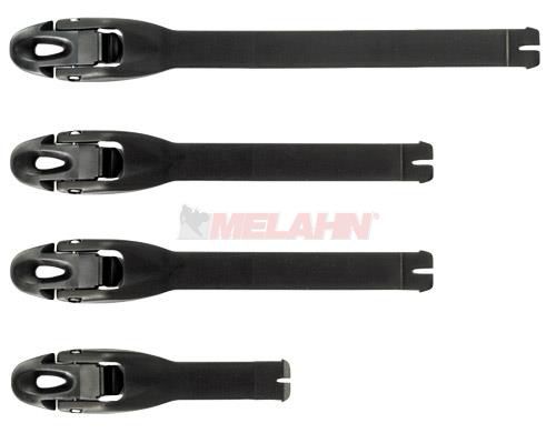 ALPINESTARS Schnallen-Set: Tech 4, schwarz