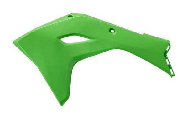 POLISPORT Spoiler (Paar) Kühlerverkleidung für KXF 250 2025- / 450 2024-, grün