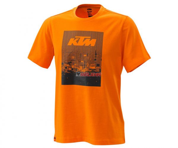 KTM T-Shirt: Radical, orange/schwarz