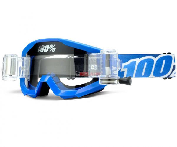 100% Brille: Strata Blue Lagoon Roll-Off, blau