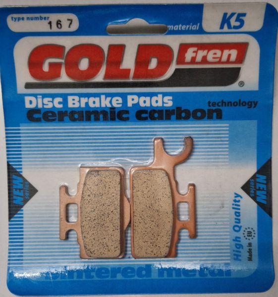 GOLDFREN Sinter-Bremsbeläge 167 K5, vorne, KX 65 / RM 65 03-