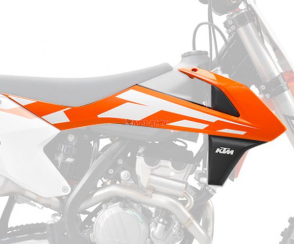 KTM Spoiler (Paar) mit Dekor, orange, SX 2016