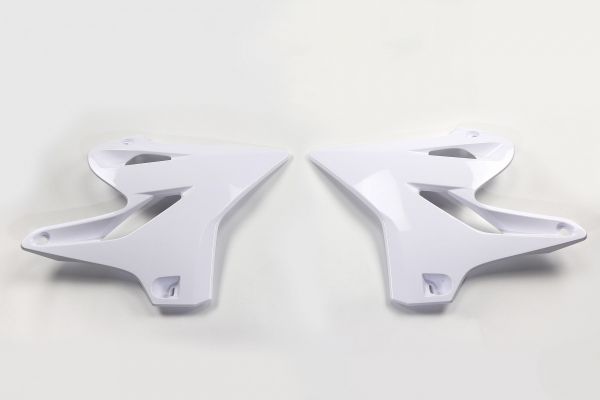 UFO Spoiler (Paar) Kühlerverkleidung für YAMAHA YZ 125/250 2015-2021, weiß