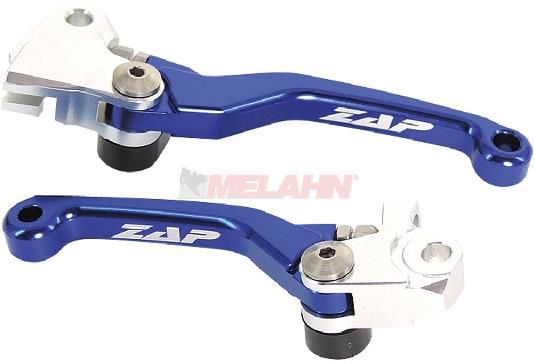 ZAP Flex-Kupplungs-/Bremshebel-Set KXF 250/450 05-12, blau