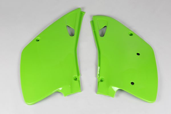 UFO Seitenteile (Paar) für KAWASAKI KX 125/250 1992-1993, grün