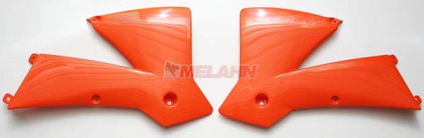 UFO Spoiler (Paar) für KTM SX/EXC 125-525 03-04 (SX ab 01), orange