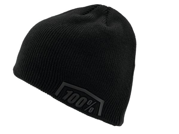 100% Beanie: Icon, schwarz