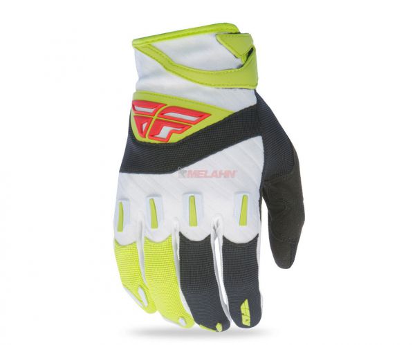 FLY Handschuh: F16, schwarz/lime