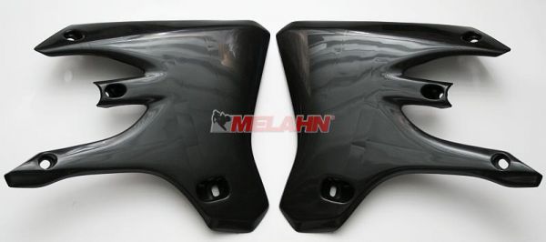 UFO Spoiler (Paar) für YAMAHA WR 250/450 2005-2006 / YZF 250/450 2003-2005, schwarz