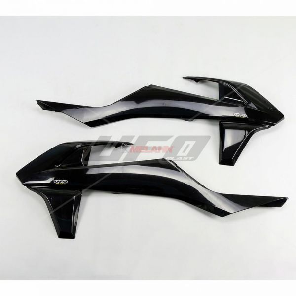 UFO Spoiler (Paar) für KTM SX 16-18 / EXC 17-19, schwarz