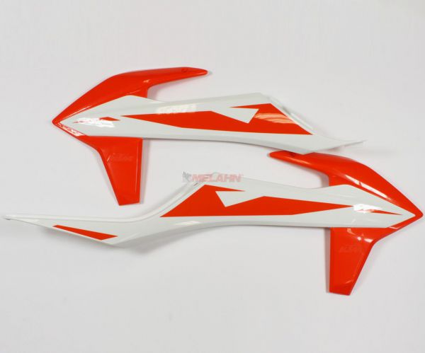 KTM Spoiler (Paar) mit Dekor SX 2019, weiß