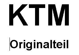 KTM Sicherungsblech