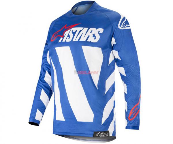 ALPINESTARS Jersey: Racer Braap, blau/weiß/rot