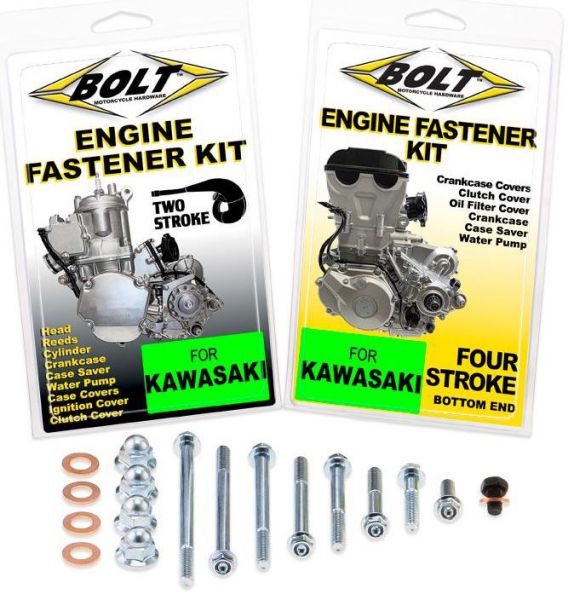 BOLT Motor-Schraubenset Kawasaki KX 125 1988-2005