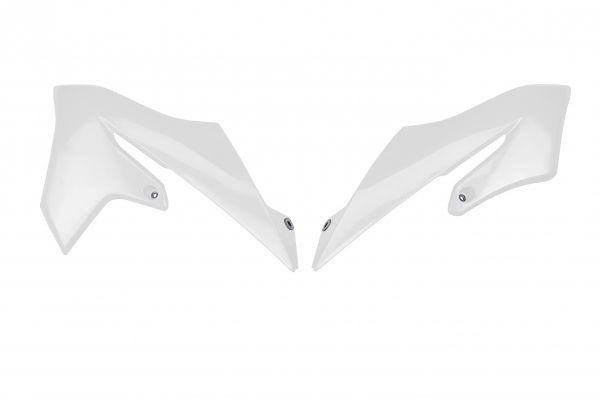UFO Spoiler (Paar) Kühlerverkleidung für YAMAHA YZ 65 2019-, weiß