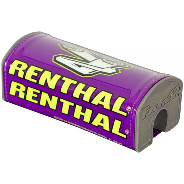 RENTHAL Lenkerpolster: Fatbar, lila/gelb