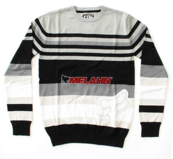 FOX Pullover: Time Code, grau