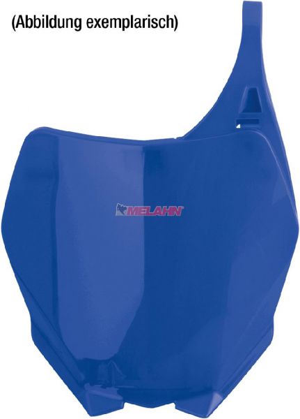 POLISPORT Starttafel vorn für YAMAHA YZF 250 19- / 450 18-22, blau