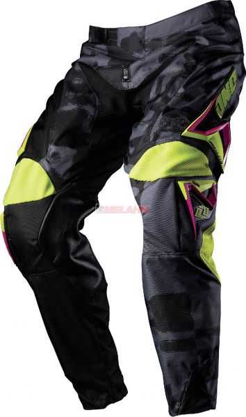 ONE Hose: Carbon Napalm, schwarz/pink, Gr.32