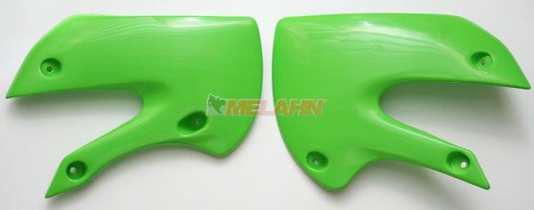 UFO Spoiler (Paar) Kühlerverkleidung KX 65 00-, neongrün