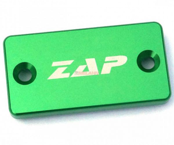 ZAP Aluminium-Deckel Handbremszylinder KX/KXF/RM/RMZ/YZ/YZF/WR, grün