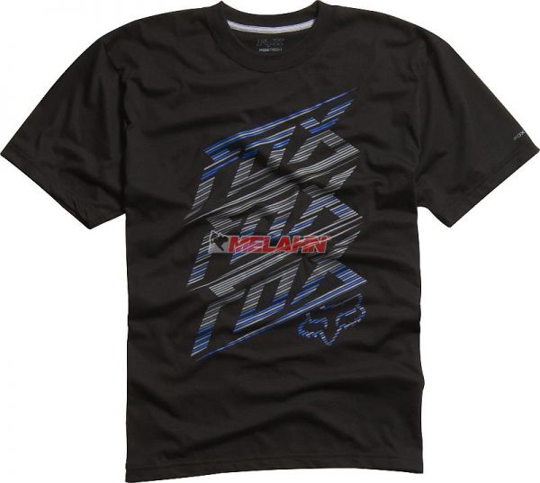 FOX Tech T-Shirt: In The Zone, schwarz