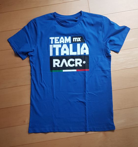 RACR T-Shirt: MXoN 2021 Team Italy, blau