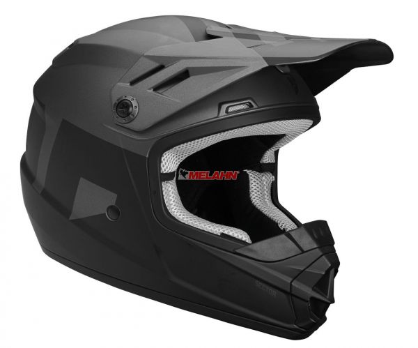 THOR Kids Helm: Sector Level, schwarz, Größe KM