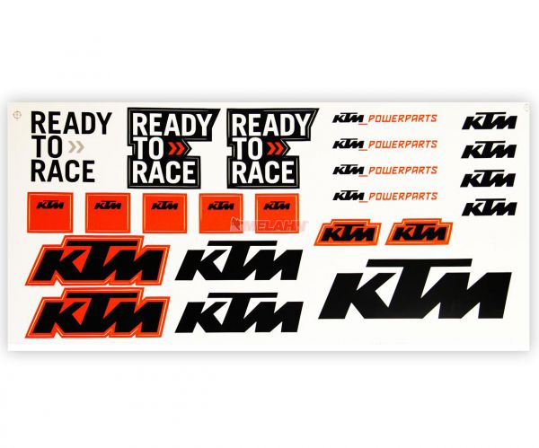 KTM Aufkleber-Kit: Logo II, 23-teilig