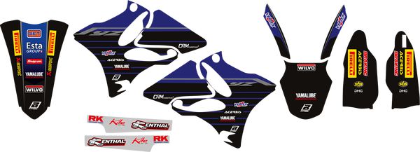 BLACKBIRD Replica-Kit: Factory Racing für YAMAHA YZ 125/250 2002-2014
