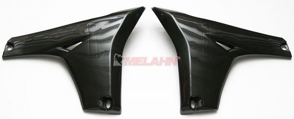 UFO Spoiler (Paar) Kühlerverkleidung unten für YAMAHA YZF 450 10-13, weiß