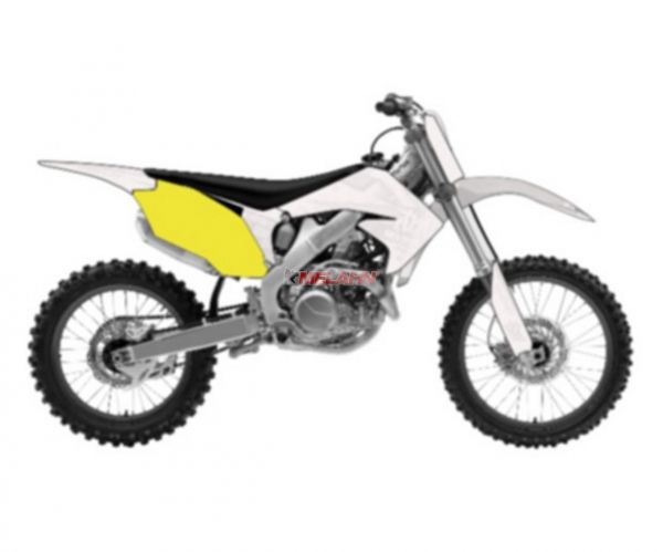 UFO Seitenteile (Paar) CR 125/250 93-94, CR92-99rot