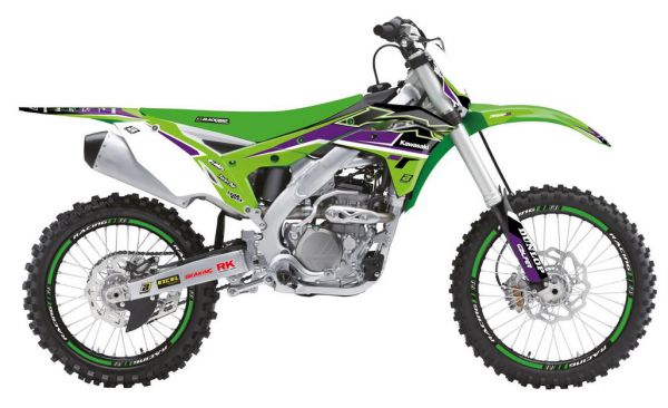 BLACKBIRD Dekor-Kit: Dream 5 für Kawasaki KXF 250 2017-2020