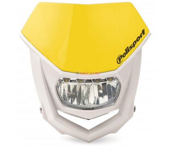 POLISPORT Lampenmaske: Halo LED, weiß/gelb